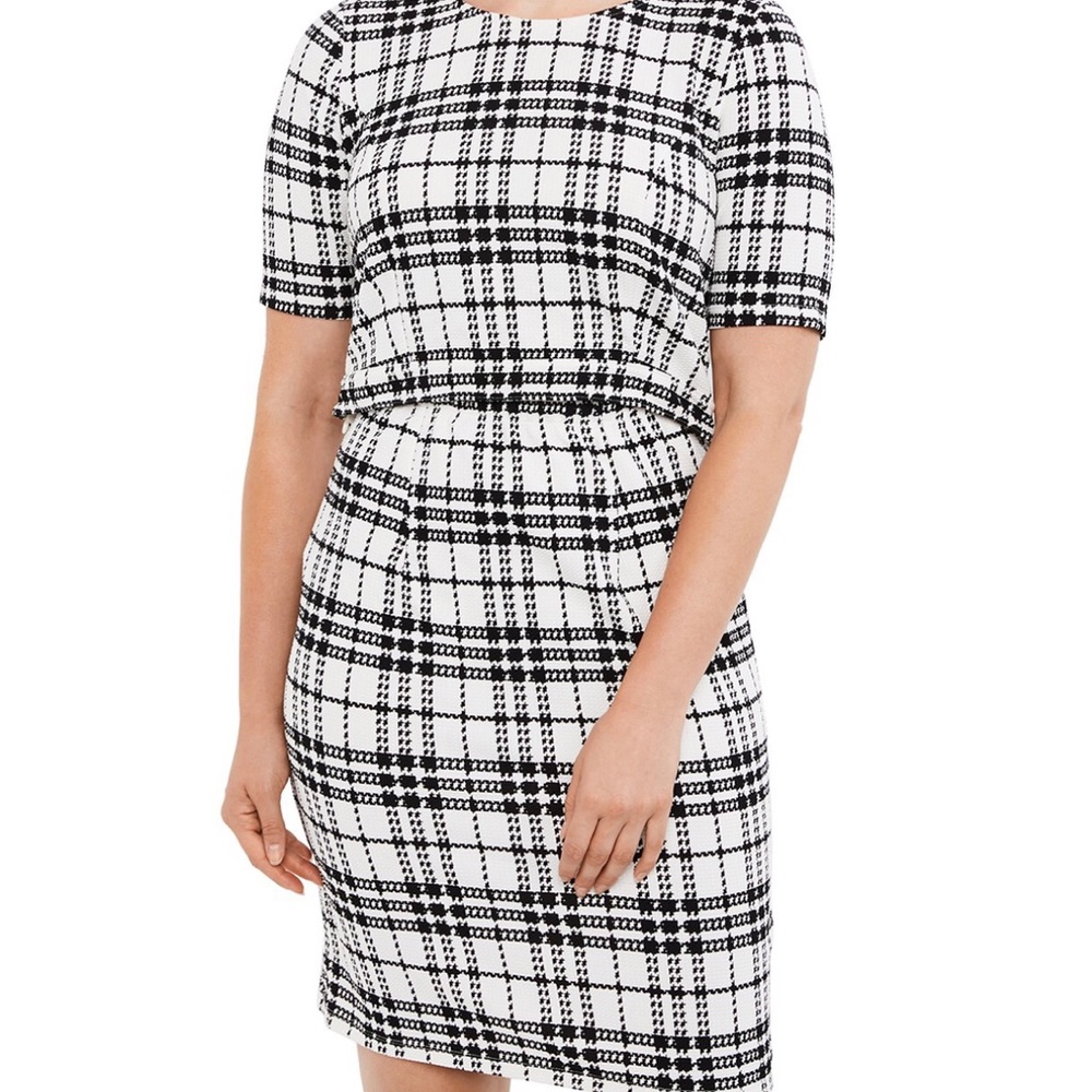 Motherhood Maternity Tiered Nursing Dress